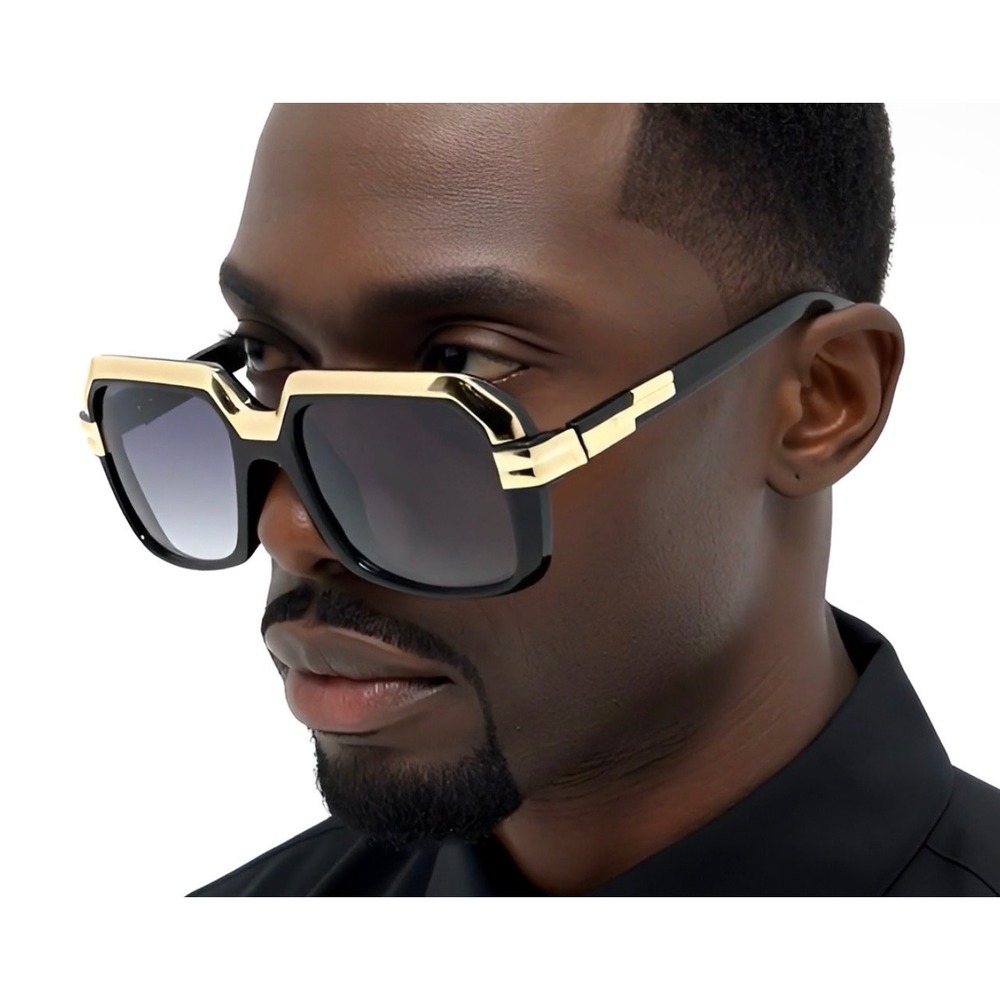 Gazelle Sunglasses For Men Square 80's 90's‎ Hip Hop Rapper Gangster Cholo Style